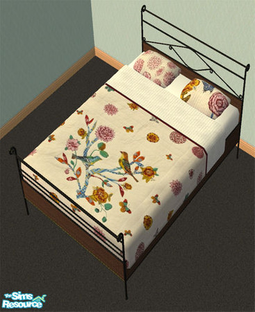 Sims 2 — Anthropologie Quilted Bedding - 7 by agaliha5 — A set of beautiful quilt bedding from Anthropologie. No mesh