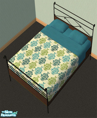 Sims 2 — Anthropologie Quilted Bedding - 8 by agaliha5 — A set of beautiful quilt bedding from Anthropologie. No mesh