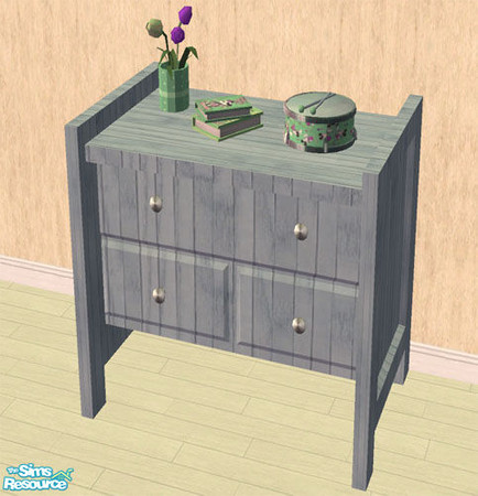 Sims 2 — Dwell Baby Boy\'s Nursery - Dresser by agaliha5 — This is a recolor of SIMcredible\'s Amina nursery. I used fun
