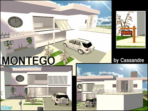 Sims 2 — Montego by kibanahnah — After Montelone,this is the second lot in my contemporary serie.(There will be 10