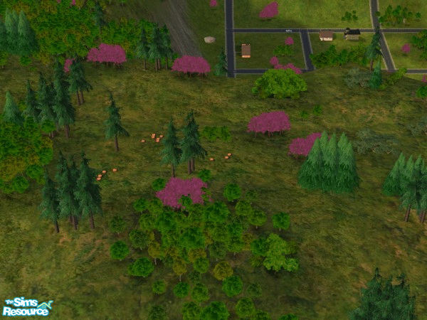 Sims 2 — GreenLand 3 by nickszalinski — It\'s not a neighborhood - it\'s a TERRAIN!