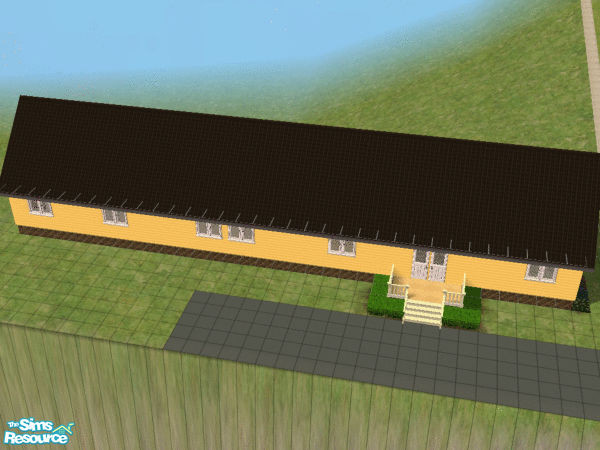 Sims 2 — Single Wide Mobile Home 04 by brittie — Another simplistic mobile home for your sims! Features include: Master