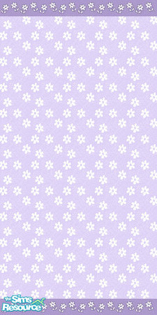 Sims 2 — Lost in Lavender Wallpaper 2 by TabbyLou — Second Wallpaper for the Dear Diary, I am forever Lost in Lavender...