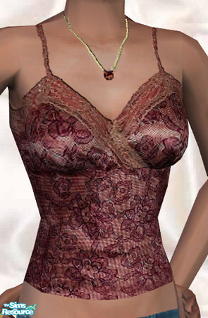 Sims 2 — pink top by Cori27 — enjoy :)