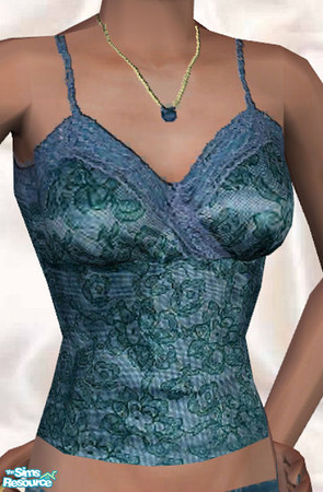Sims 2 — Blue top by Cori27 — enjoy :)