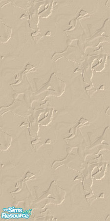 Sims 2 — Cream Plaster by queenmab75 — Cream plaster wall for your Sims exterior. Part of a set.