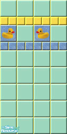 Sims 2 — Duckie wall 1 by Helena — -