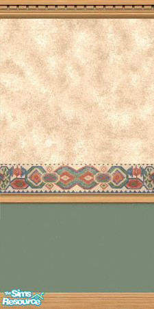 Sims 2 — Santa Fe wall3 by hotbeeyatch — Santa Fe wallpaper 3