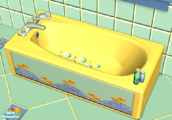 Sims 2 — Duckie Tub by Helena — -