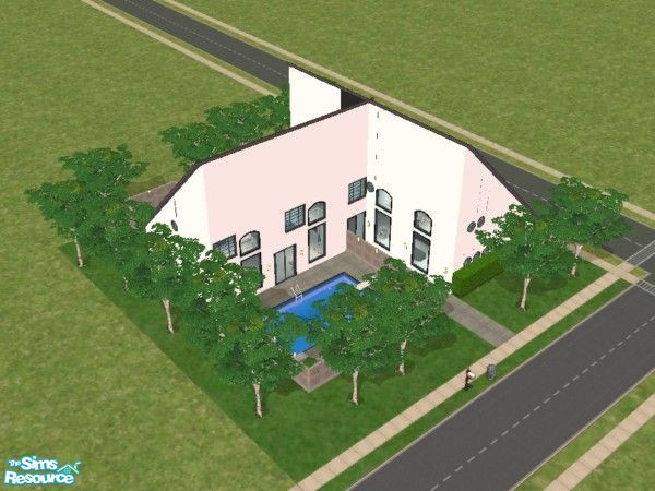 Sims 2 — L by Galloandre — Named after the shape of the letter that it looks similar(?) to, this slick-looking modern
