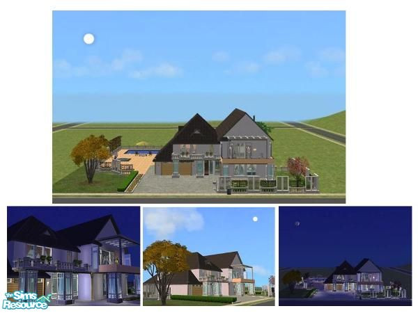 Sims 2 — Mililani Coast by judyhugsnoopy — A morden & simple design house is suit for big family. 3BR + 1 babyroom.