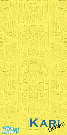 Sims 2 — Yellow Textured Plaster by kariminger — This set contains 12 colors of a textured plaster based on actual wall