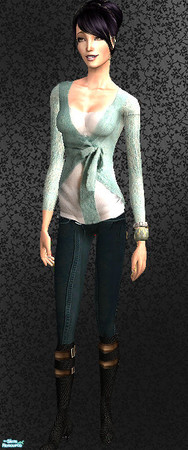Sims 2 — Warm Winter 1 by FrozenStarRo — New sets of outfits for female adults. Can be worn as casual and outerwear.