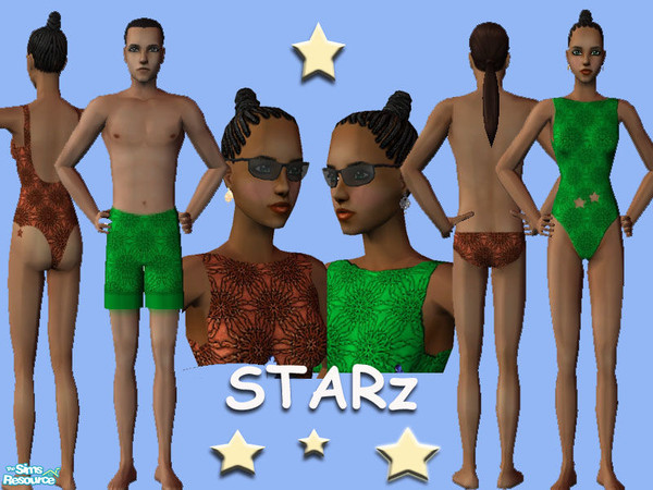 Sims 2 — stArZ by gbourn — Elegant swimmwear made with expensive fabric