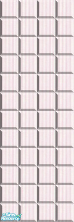 Sims 2 — Tiny Pink Tile by Lorah — Part of the Tiny Tile Bathroom Set. 16 walls and 8 floors total. All priced $4 in
