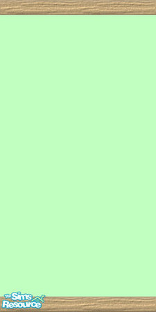 Sims 2 — Pastel Green Walls by queenmab75 — Pastel green walls with light wood trim. Part of a set.