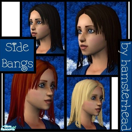 Sims 2 — Side Bangs by hamsterhead18 — This hairstyle is like the ones that a lot of people in my real life school have.
