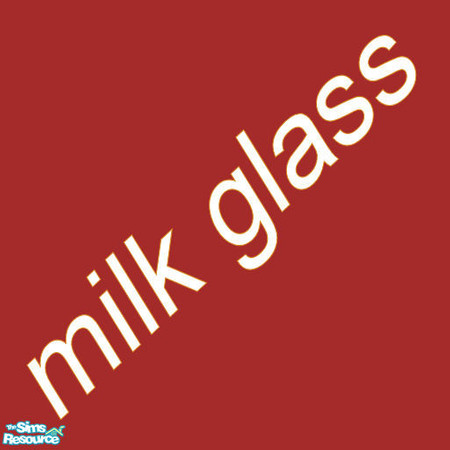 Sims 2 — brown milk glass tile by chrissy6930 — A brown milk glass tile. Not intended to be used directly on the ground