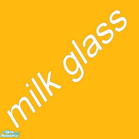 Sims 2 — dark goldenrod milk glass tile by chrissy6930 — A dark goldenrod milk glass tile. Not intended to be used