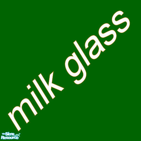 Sims 2 — dark green milk glass tile by chrissy6930 — A dark green milk glass tile. Not intended to be used directly on