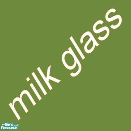 Sims 2 — dark olive green milk glass tile by chrissy6930 — A dark olive green milk glass tile. Not intended to be used