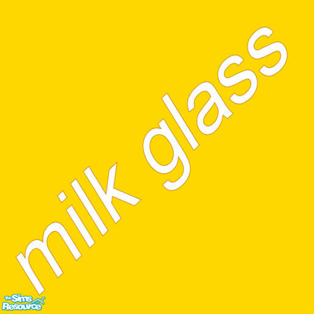 Sims 2 — gold milk glass tile by chrissy6930 — A gold milk glass tile. Not intended to be used directly on the ground