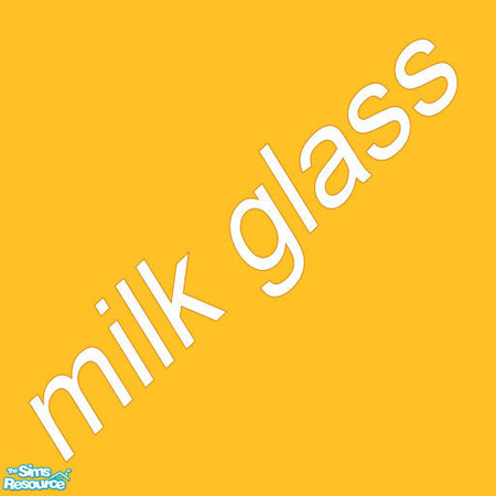 Sims 2 — goldenrod milk glass tile by chrissy6930 — A goldenrod milk glass tile. Not intended to be used directly on the