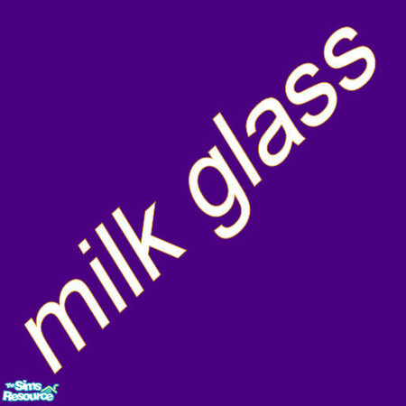 Sims 2 — indigo milk glass tile by chrissy6930 — An indigo milk glass tile. Not intended to be used on the ground level. 