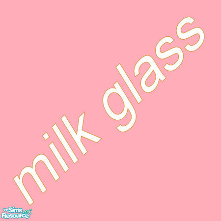 Sims 2 — light pink milk glass tile by chrissy6930 — A light pink milk glass tile. Not intended to be used directly on