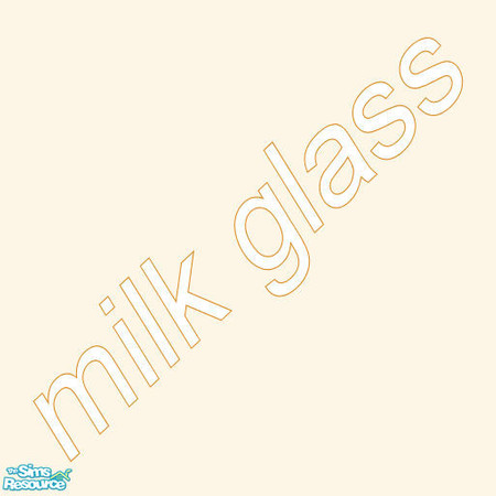 Sims 2 — old lace milk glass tile by chrissy6930 — An old lace milk glass tile. Not intended to be used directly on the
