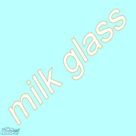 Sims 2 — pale turquoise milk glass tile by chrissy6930 — A pale turquoise milk glass tile. Not intended to be used