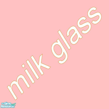 Sims 2 — rosy brown milk glass tile by chrissy6930 — A rosy brown milk glass tile. Not intended to be used directly on
