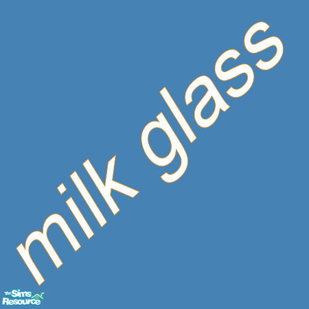 Sims 2 — steel blue milk glass tile by chrissy6930 — A steel blue milk glass tile. Not intended to be used directly on
