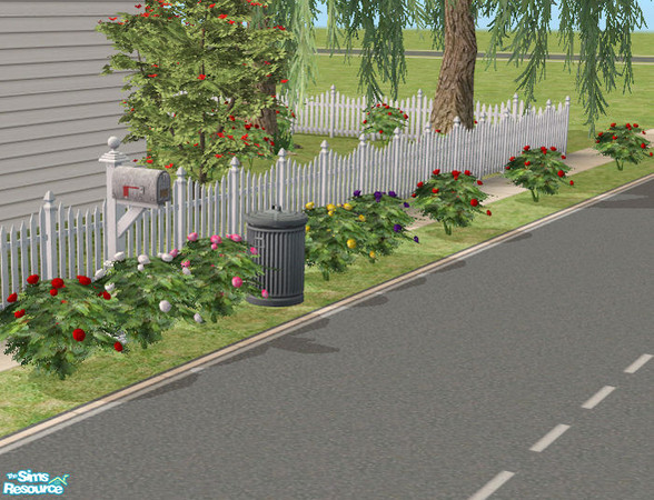 Sims 2 — Roses Blue by DOT — *NO CHEAT REQUIRED* *Please Find in \'Decorative\'* Plants at curb side. For the gardening