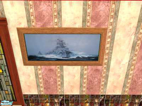 Sims 2 — jgkBismarckBowsOn by ljkane — It is May, 1941 and this is the view that the British Battleship Hood had of the
