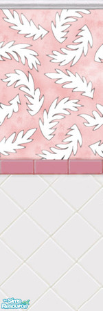 Sims 2 — Pink Ivy and Tiles by novteneep — Pink Ivy with Diamond Tiled Bottom.