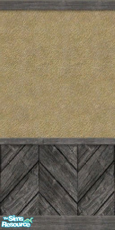 Sims 2 — Stucco Wainscot by c_literati — TSRAA