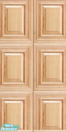 Sims 2 — Wood Panel by Henwen — Natural wood paneling.