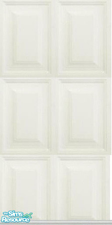 Sims 2 — White wood panel by Henwen — White wood paneling.