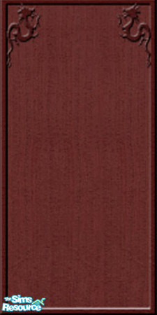 Sims 2 — Ryu Deluxe Wall Panel by sara_dippity — Adapted from The Sims Double Deluxe by sara_dippity. TSRAA