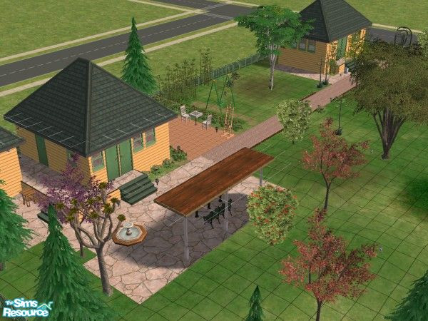 Sims 2 — PERIVOLI by gbourn — when I was I kid my grandpa had this lot by the sea. We called it 'PERIVOLI" which