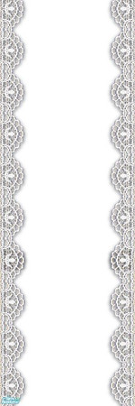 Sims 2 — Lace Wallpapers Set - Pure White Lace by ziggy28 — 