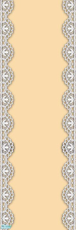Sims 2 — Lace Wallpapers Set - Peach Lace by ziggy28 — 