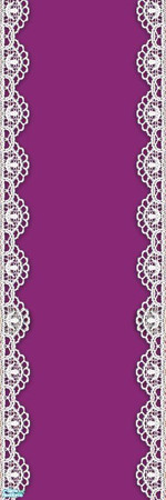 Sims 2 — Lace Wallpapers Set - Plumb Lace  by ziggy28 — 
