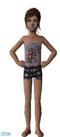 Sims 2 — Bobby Jack\'s Pop Star Jammies by kollens — Fasioned after Bobby Jack Clothing. Find the fashions for your kids,