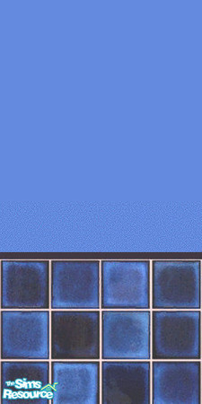 Sims 2 — Tile Paneling - Blue by bronwynna — By Bronwynna Tile Paneling to match the "Lapis of Luxury" Tile ...