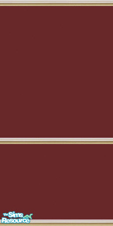 Sims 2 — Burnt Red Wall Set 5 by Girl-from-mars — 5 matching walls that tile perfectly.