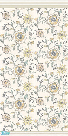 Sims 2 — Floral by Halfcreek — created by Halfcreek