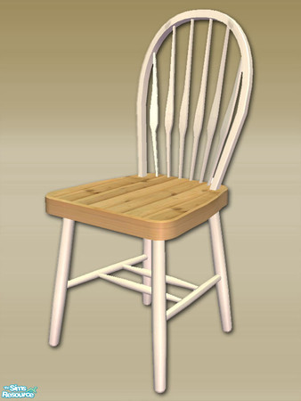 Sims 2 — Mt Lodge Series - Kitchen Chair Frame - 04 by Shakeshaft — Part of a recolour Set of the Kitchen Furniture set