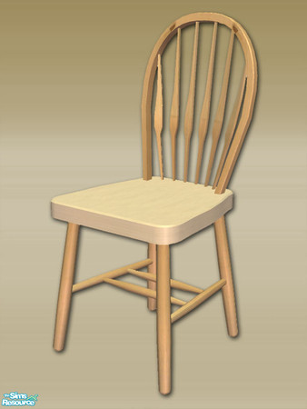 Sims 2 — Mt Lodge Series - Kitchen Chair Seat - 02 by Shakeshaft — Part of a recolour Set of the Kitchen Furniture set
